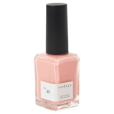  「sundays ネイルポリッシュ カラー No.49 ローズクォーツ 本体 (14ml)」|ネイルカラー|その他