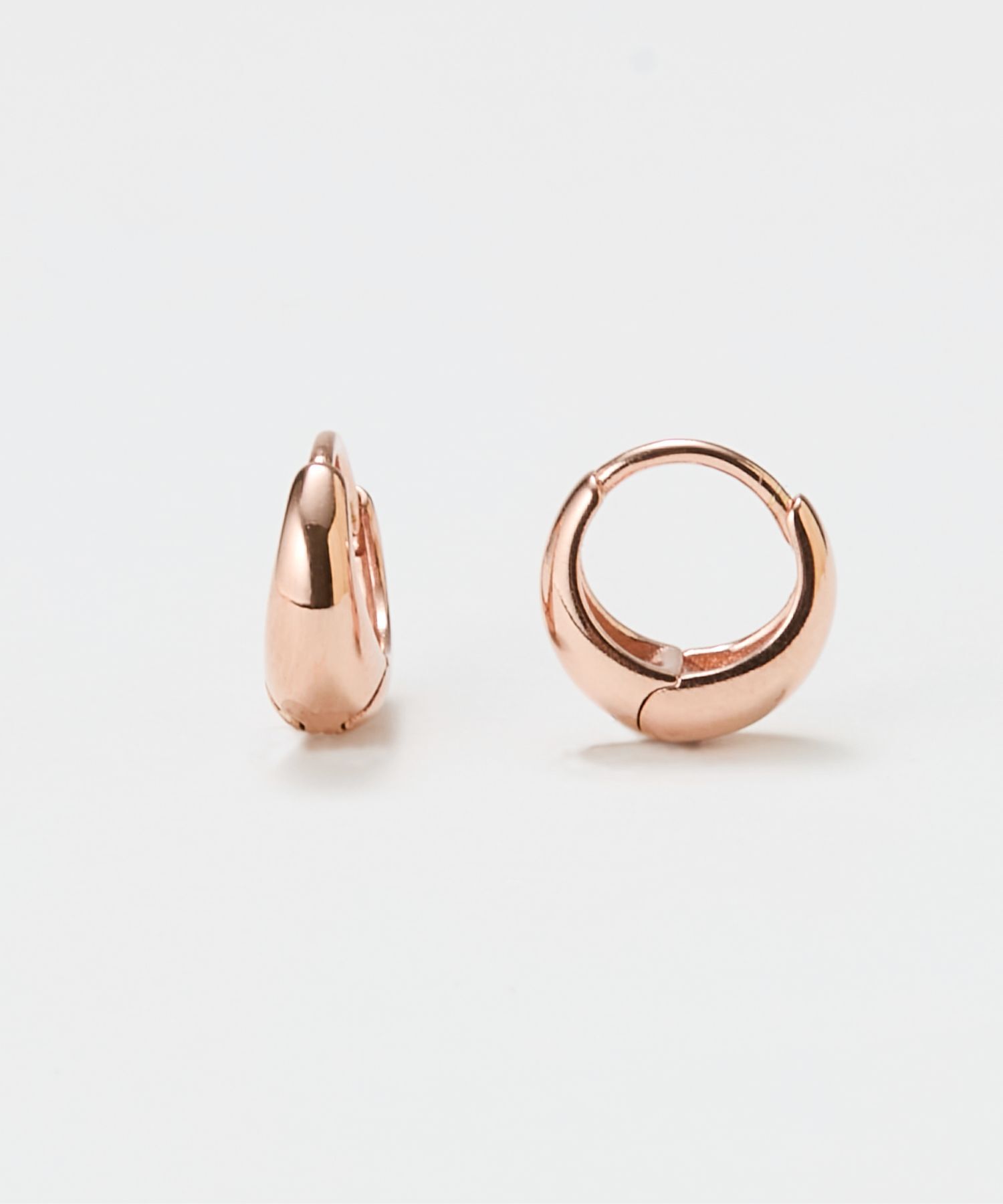 JUPITER「【SV】ドロップフープピアス ピンクゴールド ニッケルフリー　」|ピアス|