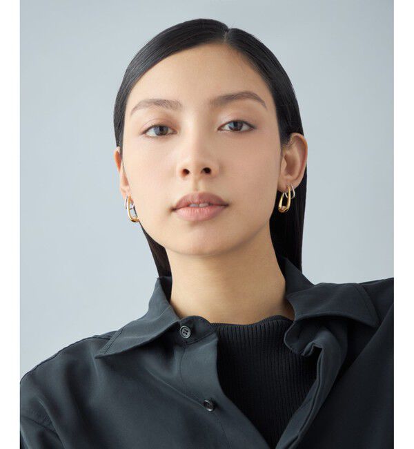Jouete「[ダブルピアス] パール コンビカラー」|ピアス|