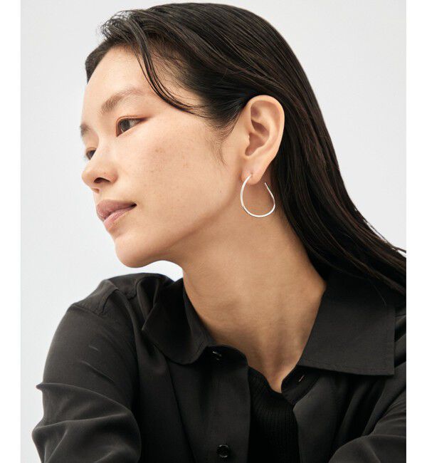 Jouete「フープピアス ツイスト size/XL」|ピアス|