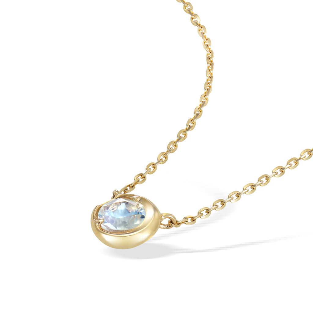 STAR JEWELRY「MOON SETTING」|ネックレス|