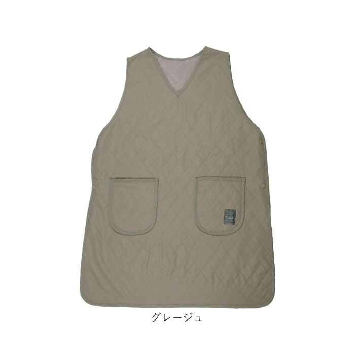 BACKYARD FAMILY「エプロン 裏ボア 通販 かぶりエプロン 前掛け 作業着 あったか 防寒 暖かい おしゃれ」|その他|