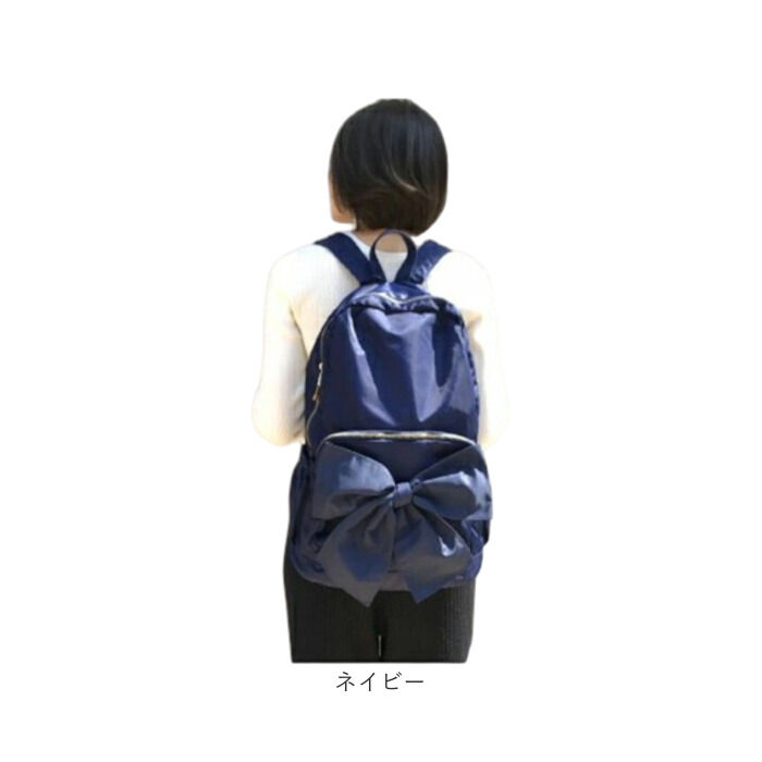 BACKYARD FAMILY「リュック リボン 通販 pink trick ピンクトリック リュクサック デイバッグ」|リュック|