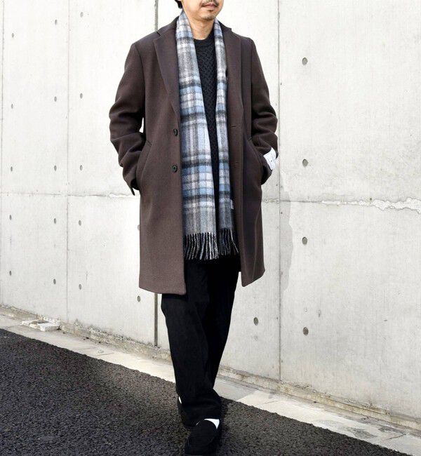 SHIPS any「SHIPS any: FUTURE MELTON チェスター コート 23AW◇」|チェスターコート|
