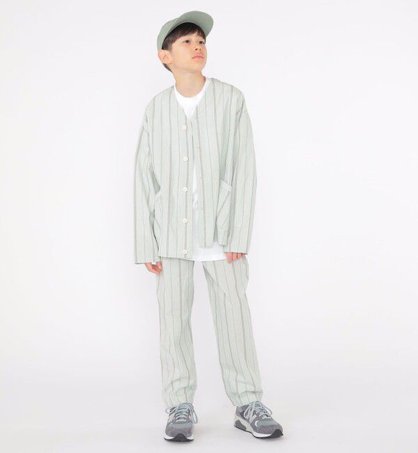 SHIPS KIDS「SHIPS KIDS:140～160cm / カラーレス ワークシャツ」|シャツ・ブラウス|