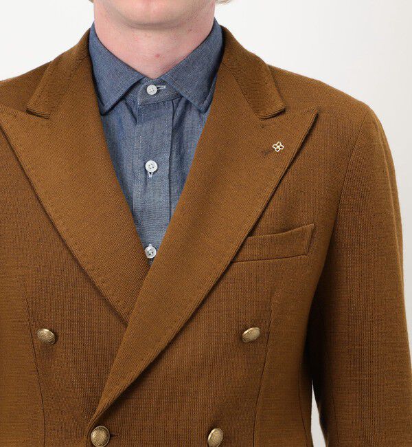 TOMORROWLAND BUYING WEAR「TAGLIATORE DARREL ポリエステルウール ダブルブレステッド6Bジャケット」|テーラードジャケット|