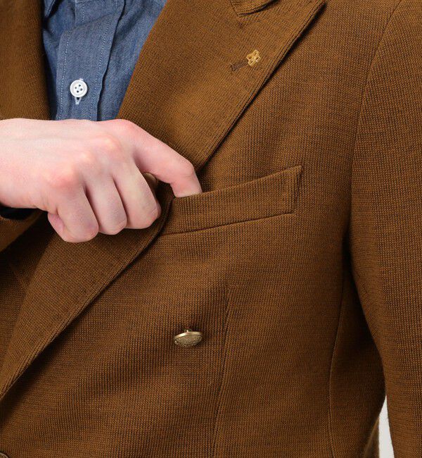 TOMORROWLAND BUYING WEAR「TAGLIATORE DARREL ポリエステルウール ダブルブレステッド6Bジャケット」|テーラードジャケット|