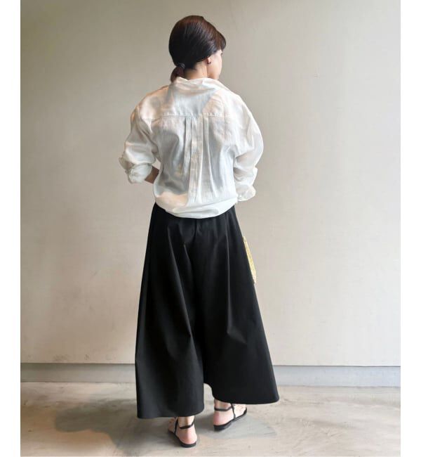 VERMEIL par iena「《手洗い可》LIMONTA ギャザーワイドクロップドパンツ」|その他|