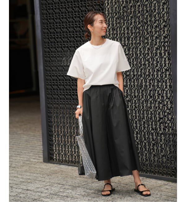 VERMEIL par iena「《手洗い可》LIMONTA ギャザーワイドクロップドパンツ」|その他|