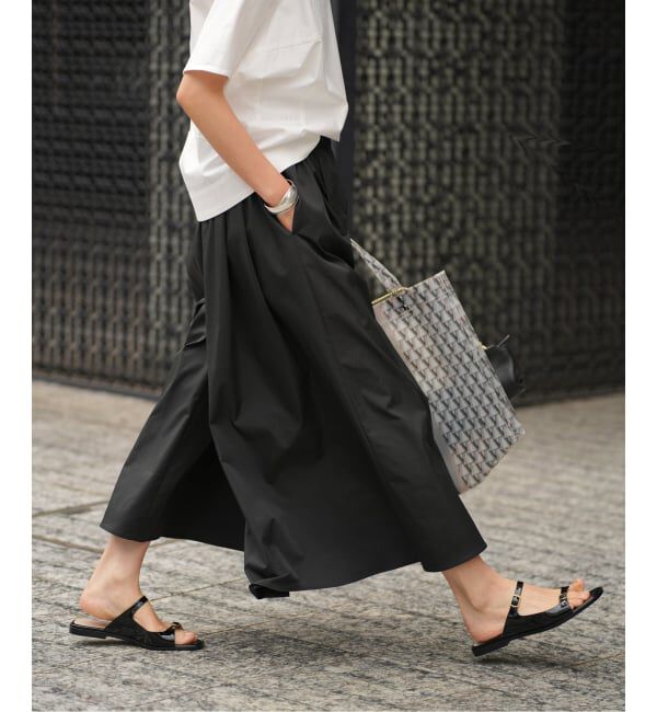 VERMEIL par iena「《手洗い可》LIMONTA ギャザーワイドクロップドパンツ」|その他|