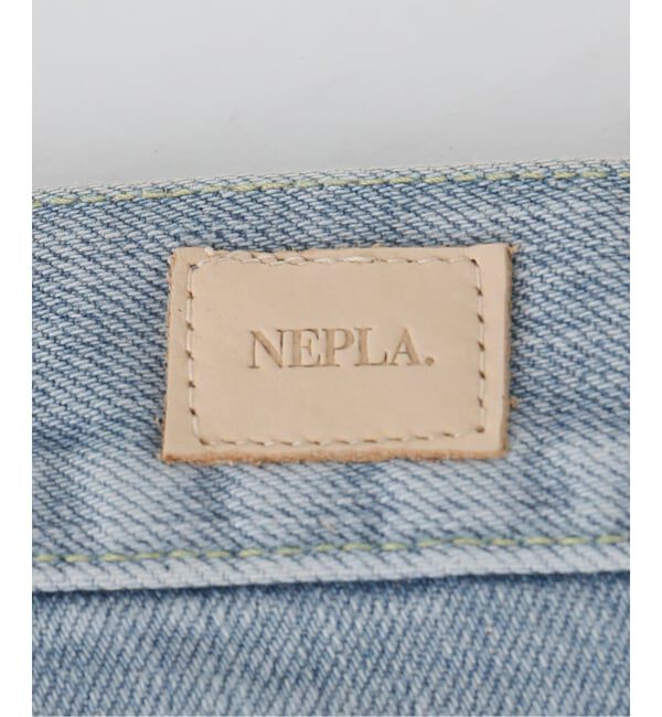 IENA LA BOUCLE「NEPLA. ネプラ ワイドフレアパンツ WOWFL-6S」|デニム|