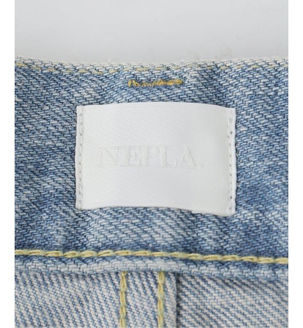 IENA LA BOUCLE「NEPLA. ネプラ ワイドフレアパンツ WOWFL-6S」|デニム|