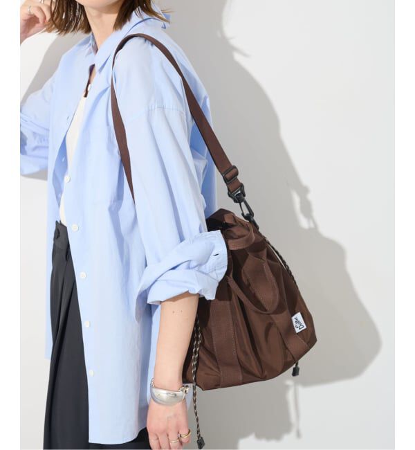 SLOBE IENA「《追加2》DRIFTER/ドリフター HANDLE BUCKET TOTE」|ショルダー・メッセンジャー|