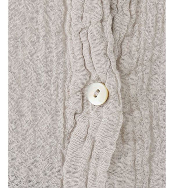 IENA「《追加》LES ATELIERS FRANCAIS DE CONFECTION Blouse Desert PE26BLDESERTGDC」|シャツ・ブラウス|