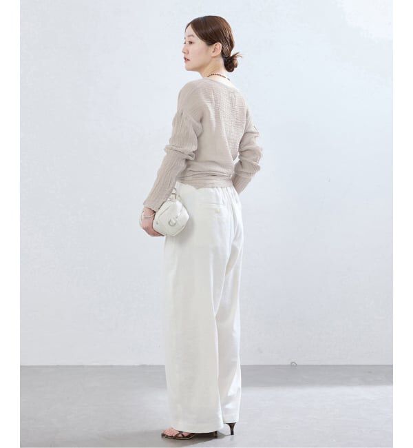 IENA「《追加》LES ATELIERS FRANCAIS DE CONFECTION T Manches Longues PE26TSMLGDC」|シャツ・ブラウス|