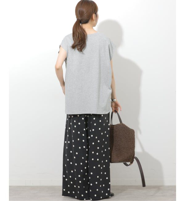 JOURNAL STANDARD relume「ランダムドットギャザーワイドパンツ」|その他|