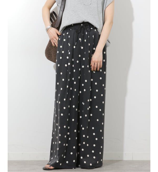 JOURNAL STANDARD relume「ランダムドットギャザーワイドパンツ」|その他|