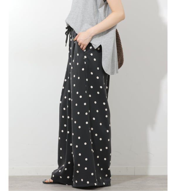 JOURNAL STANDARD relume「ランダムドットギャザーワイドパンツ」|その他|