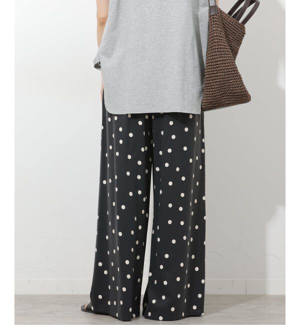 JOURNAL STANDARD relume「ランダムドットギャザーワイドパンツ」|その他|