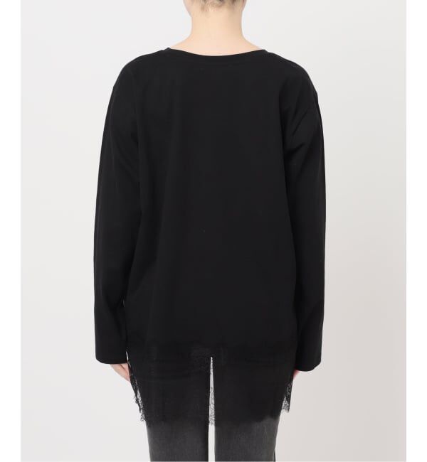 JOURNAL STANDARD relume「《WEB限定追加予約》レースヘムロンT」|Tシャツ・カットソー|