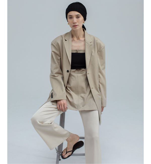 NOBLE「KAYLE/ケイル OVERSIZED SINGLE BREASTED JACKET」|テーラードジャケット|