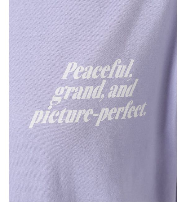 U by SPICK&SPAN「《汗染み防止 / 接触冷感 》NANO-SHEER/ZERO レターロゴTEE」|Tシャツ・カットソー|