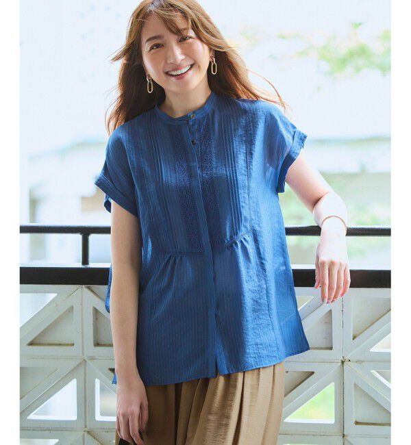 23区「【VERY・Oggi掲載】コンビカラー オーバル イヤリング」|イヤリング|