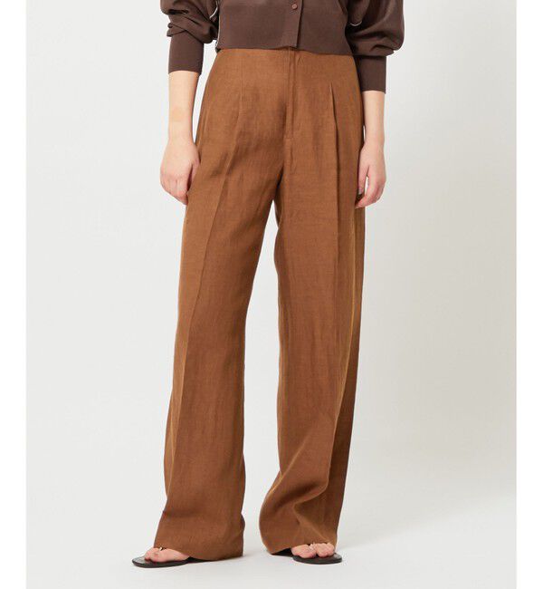 BEIGE,「BASILE / ワイドパンツ」|その他|Brown