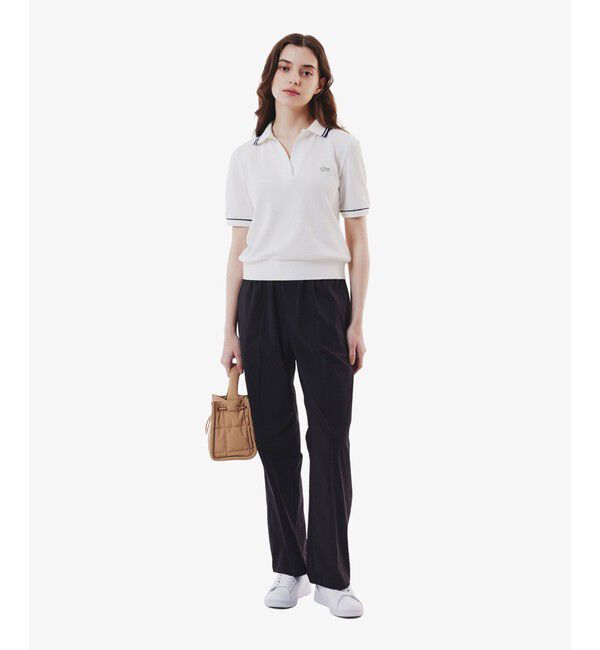 LACOSTE「センタープレスワイドイージーパンツ ワイドパンツ」|その他|