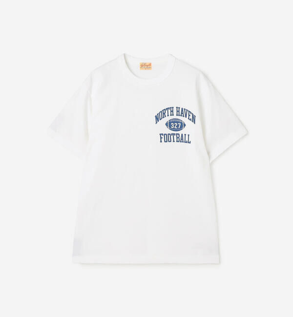  「WHITESVILLE | コットン天竺 プリントTシャツ WOMEN」|Tシャツ・カットソー|