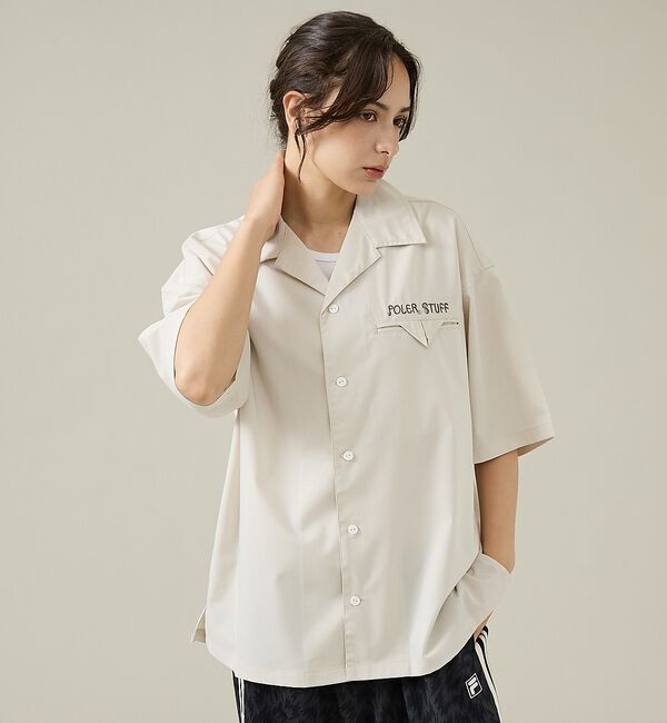 ABAHOUSE「【POLeR/ポーラー】TOURIST SHIRT2/スーベニア/ボーリング/6」|シャツ・ブラウス|