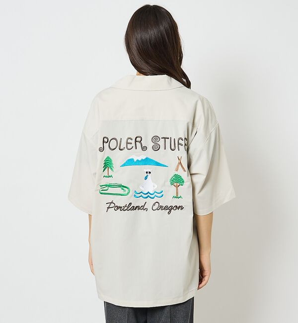 ABAHOUSE「【POLeR/ポーラー】TOURIST SHIRT2/スーベニア/ボーリング/6」|シャツ・ブラウス|