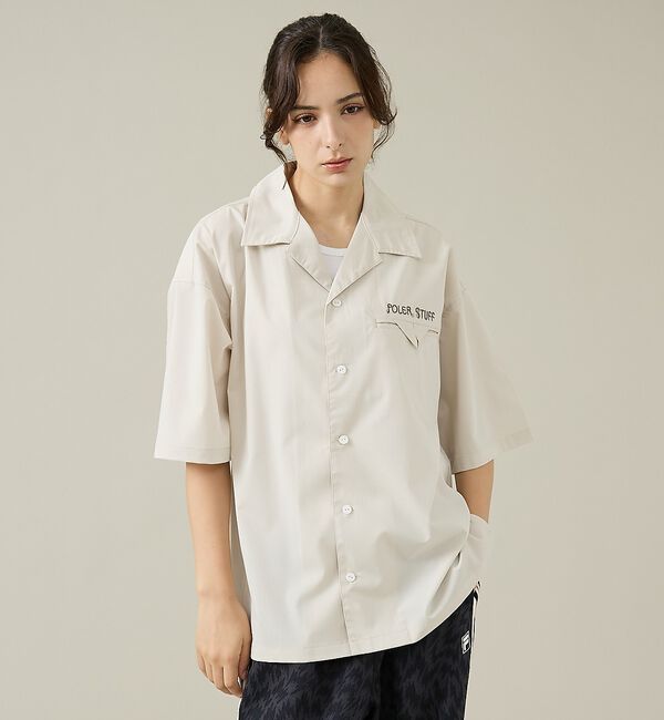 ABAHOUSE「【POLeR/ポーラー】TOURIST SHIRT2/スーベニア/ボーリング/6」|シャツ・ブラウス|