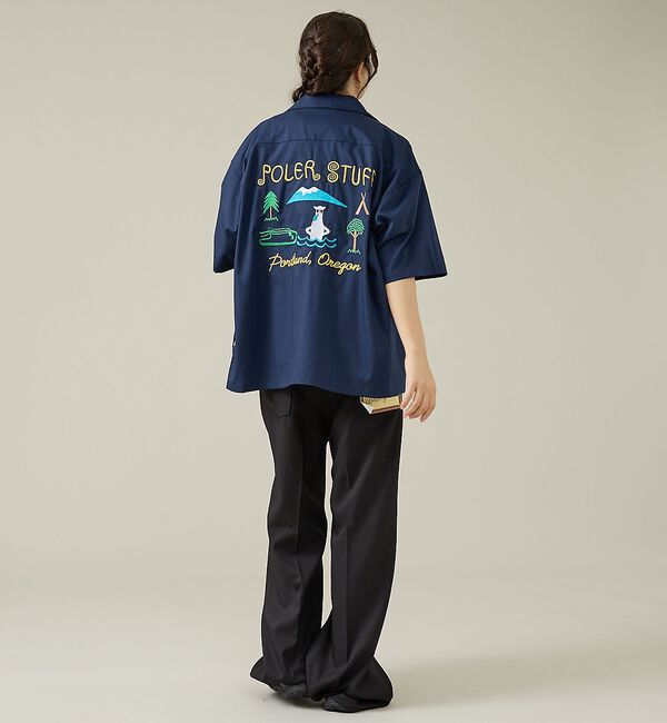 ABAHOUSE「【POLeR/ポーラー】TOURIST SHIRT2/スーベニア/ボーリング/6」|シャツ・ブラウス|