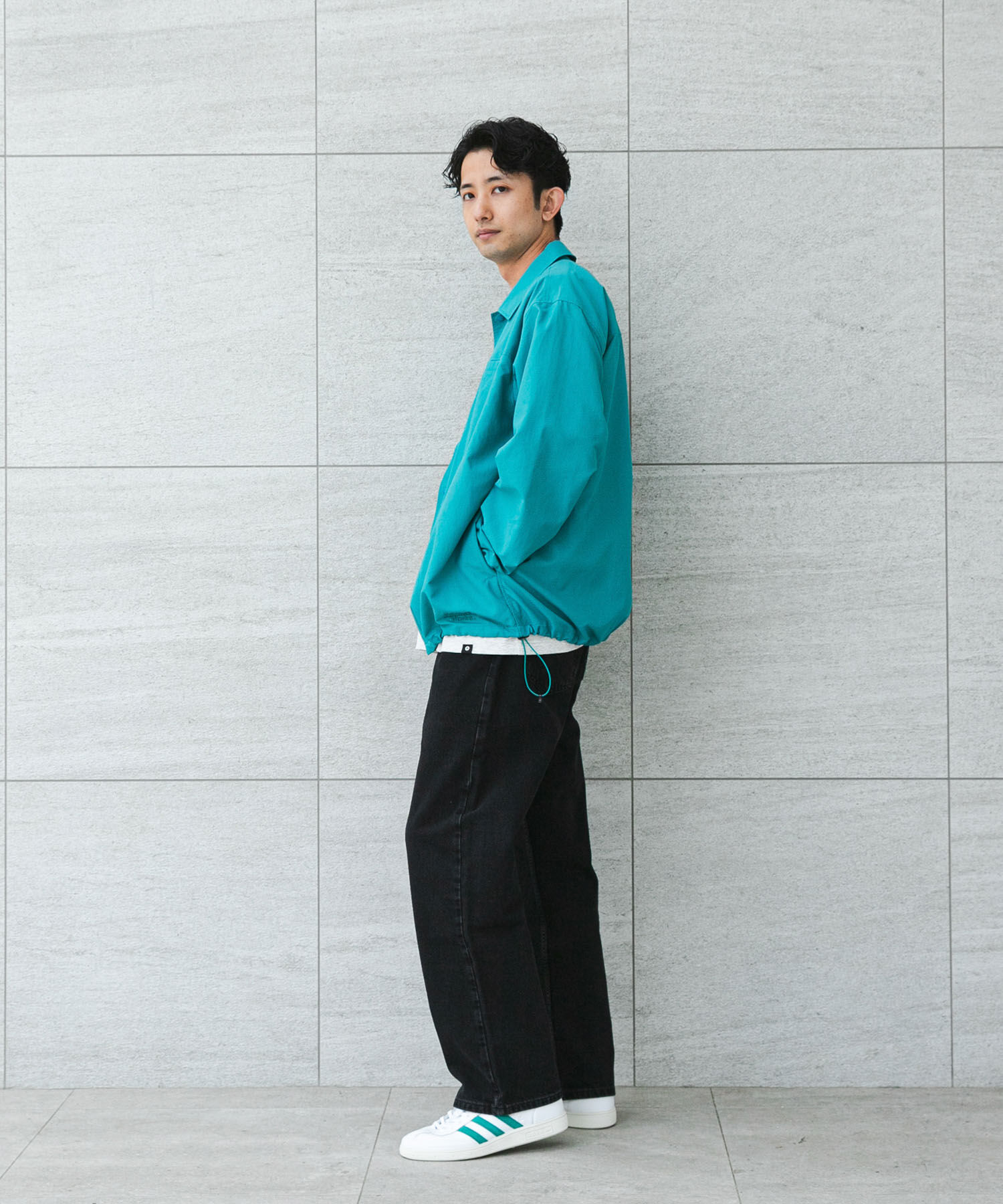 URBAN RESEARCH DOORS「『別注』Marmot&times;DOORS　COACH SHIRTS JACKET」|ノーカラーコート|