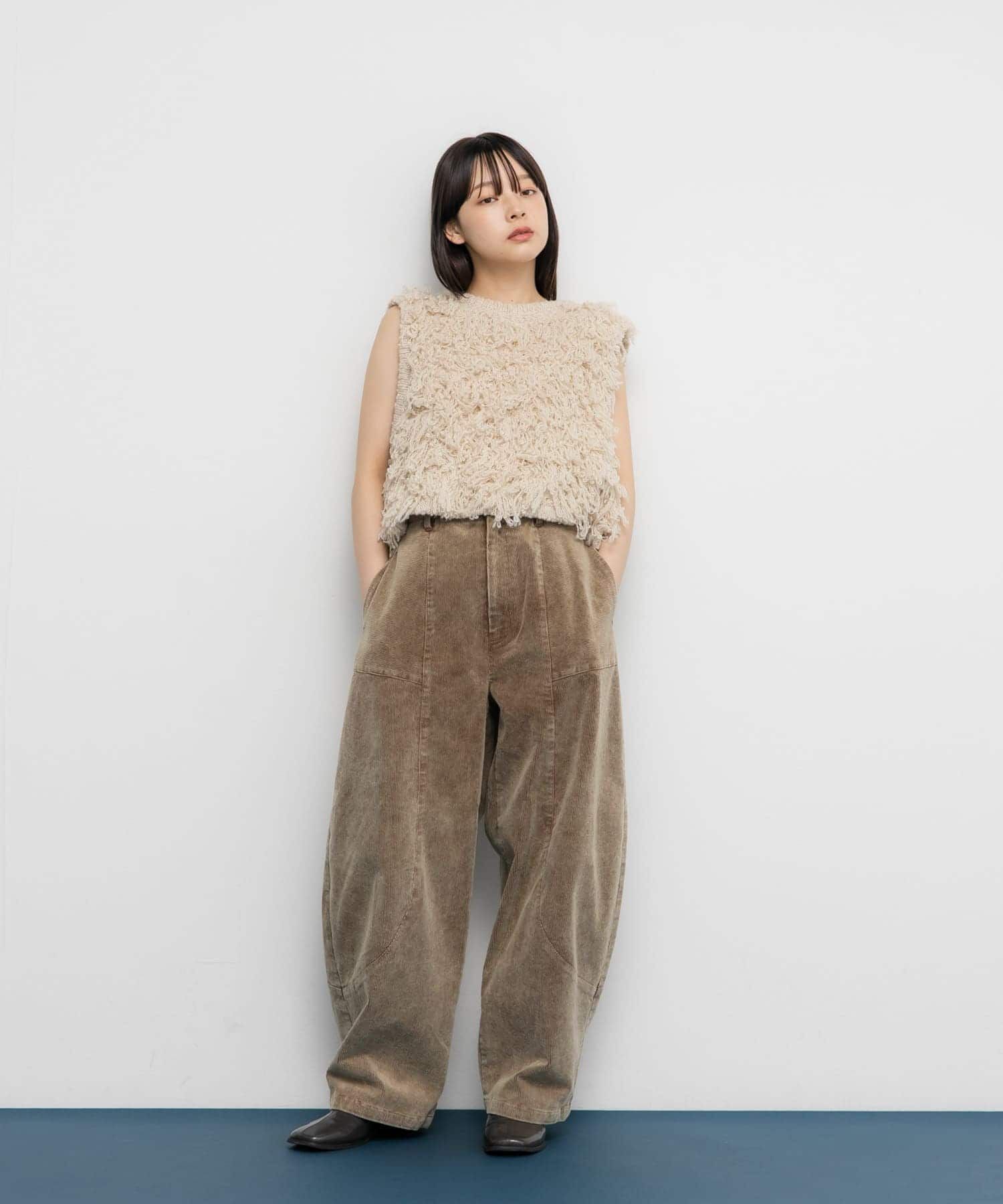  「コーデュロイコクーンパンツ」|その他|