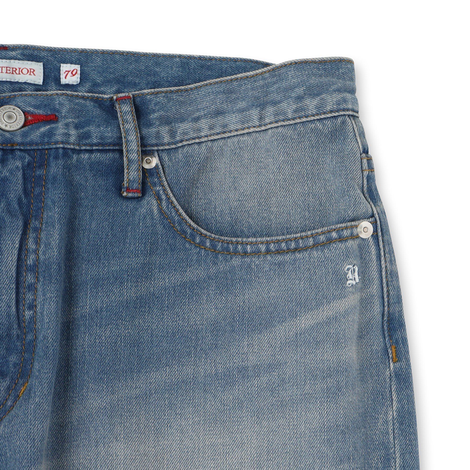 DRESSTERIOR「【Safari5月号掲載】10．6oz コンフォートワイドデニムパンツ」|デニム|