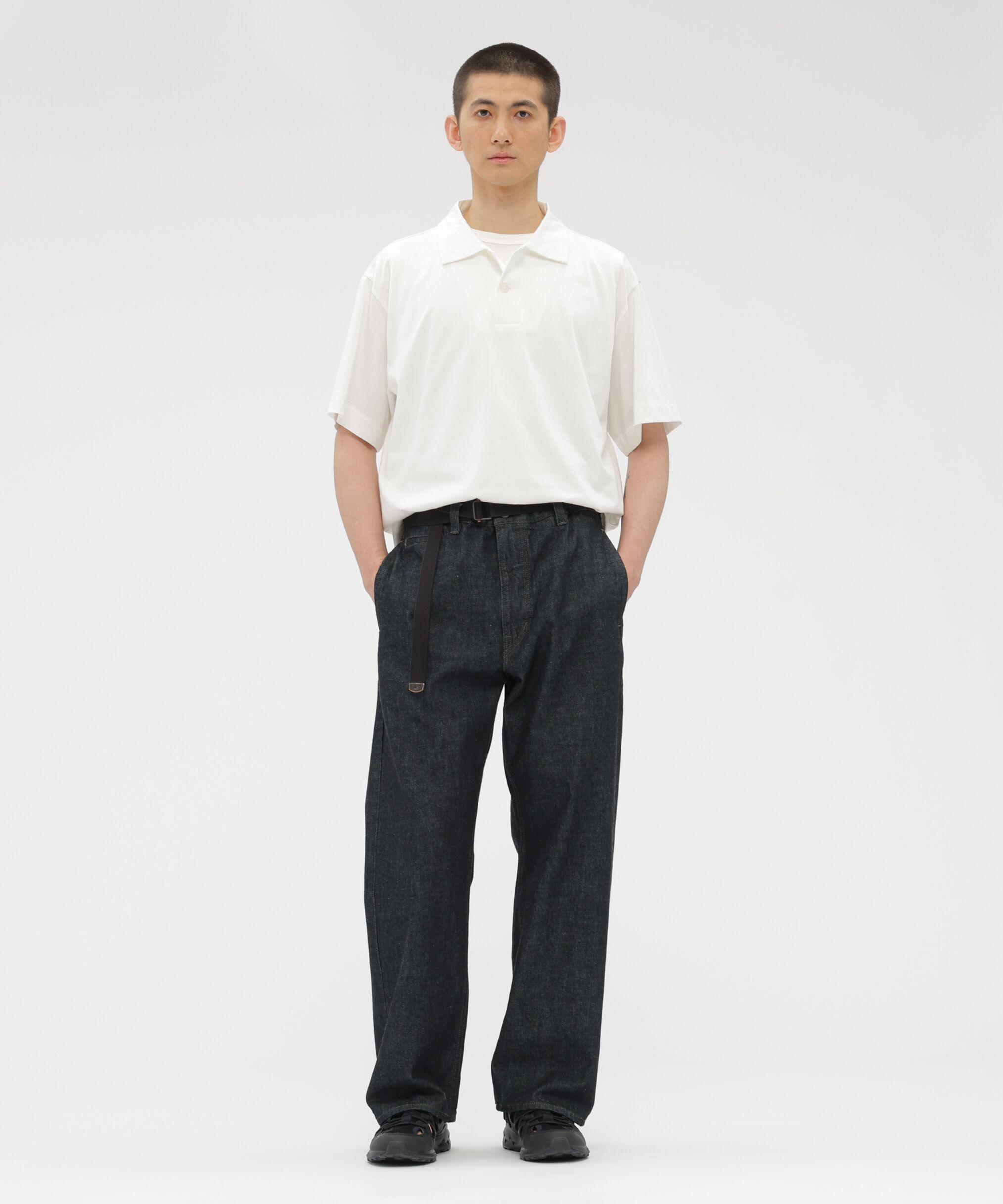 MARGARET HOWELL「EXTRA LONG STAPLE COTTON JERSEY TOP」|Tシャツ・カットソー|
