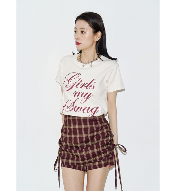 jouetie「ロゴフィットTシャツ」|Tシャツ・カットソー|