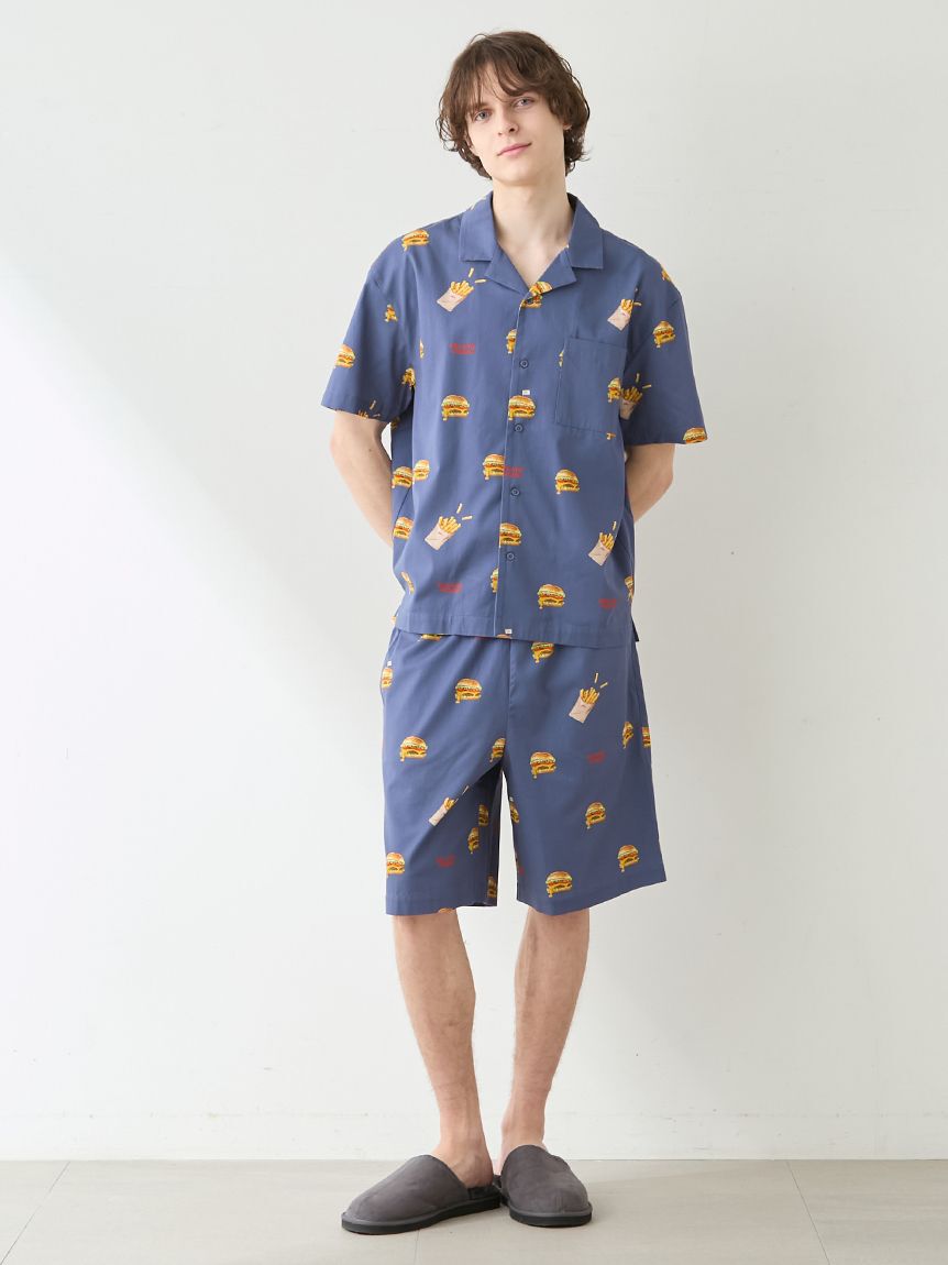gelato pique「【UNISEX】 【接触冷感】HIGH CALORIE柄シャツ」|ルームウェア|