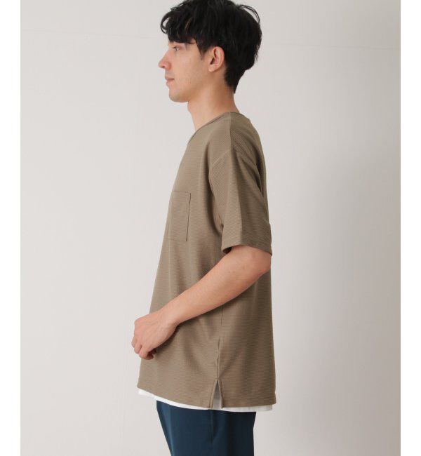 ikka「【2点セット】リップルTシャツインナーセット」|Tシャツ・カットソー|