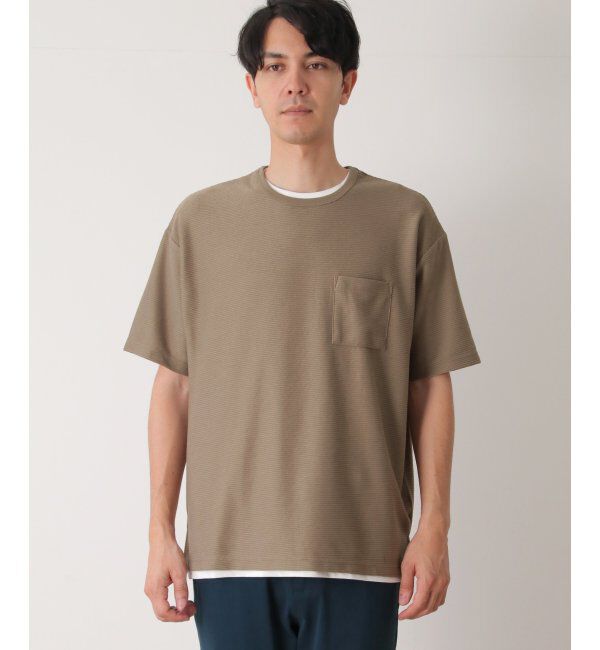 ikka「【2点セット】リップルTシャツインナーセット」|Tシャツ・カットソー|