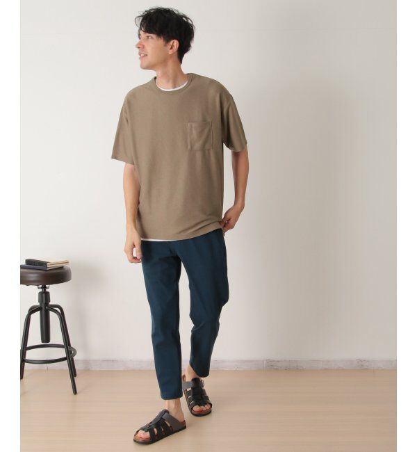 ikka「【2点セット】リップルTシャツインナーセット」|Tシャツ・カットソー|