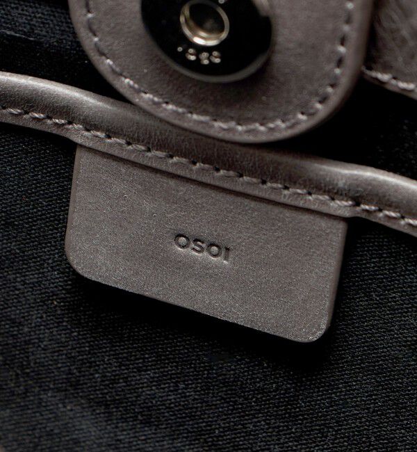 OSOI「＜OSOI＞SLD BROC MINI バッグ A/G」|ショルダー・メッセンジャー|