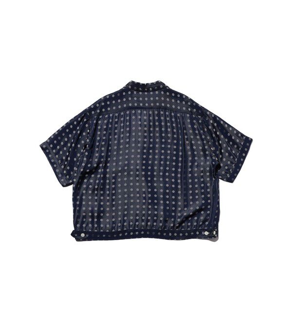 BEAMS PLUS「Cabana-SHT Cupro Dot Pattern」|シャツ・ブラウス|