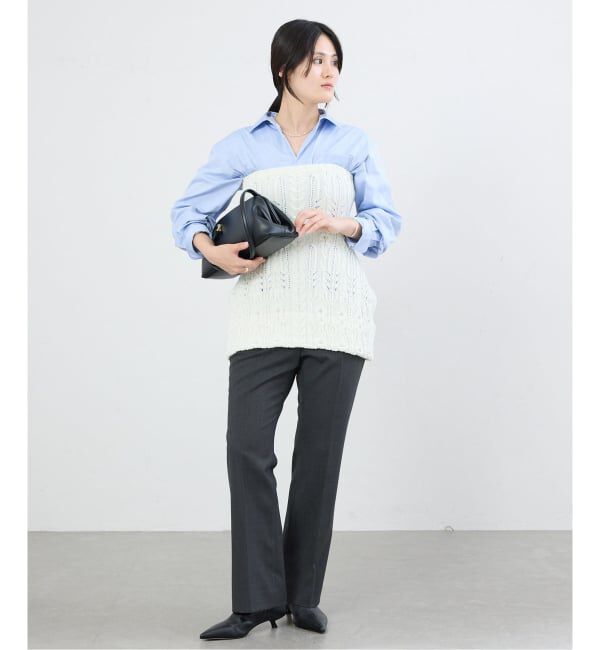 IENA「《予約》TWストレートスラックス」|スラックス|