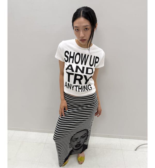 Oriens JOURNAL STANDARD「《追加予約2》SHOW UP プリントTEE」|Tシャツ・カットソー|