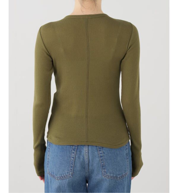 journal standard L'essage「INSCRIRE/アンスクリア Gauze Teleco Long Sleeve Tee ロングスリーブTシャツ」|Tシャツ・カットソー|
