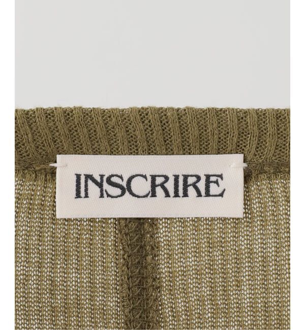 journal standard L'essage「INSCRIRE/アンスクリア Gauze Teleco Long Sleeve Tee ロングスリーブTシャツ」|Tシャツ・カットソー|