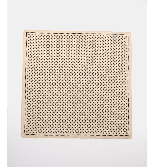 NOBLE「LE SCARF/レスカーフ polkadot」|バンダナ・スカーフ|